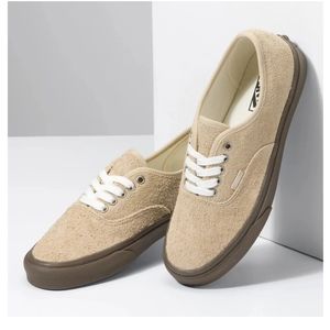🆕️ RARE AUTHENTIC VANS HAIRY SUEDE KHAKI SNEAKERS LOW TOP